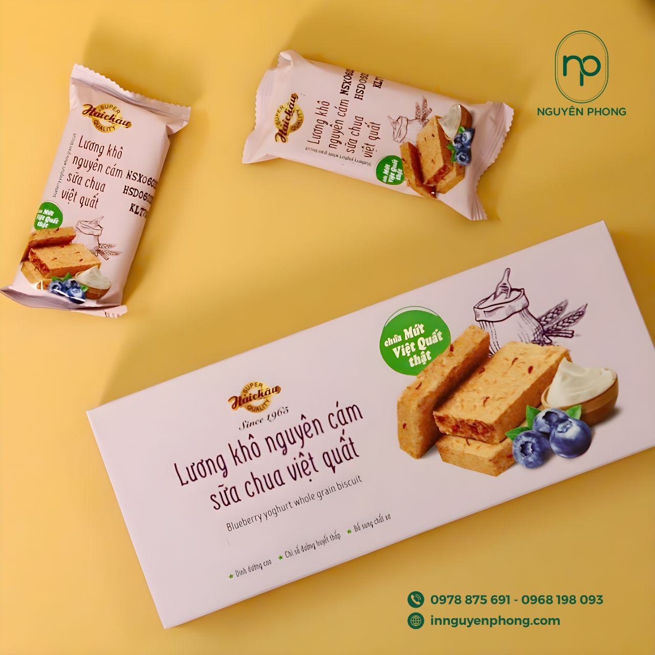 In hộp giấy đựng lương khô đẹp, chuyên nghiệp, giá tốt